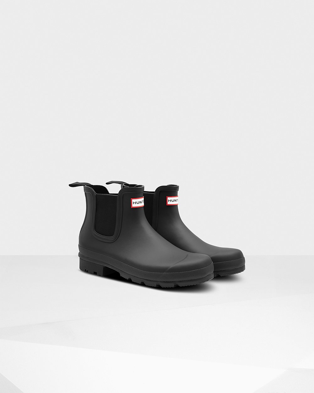 Chelsea Boots Heren - Hunter Original - Zwart - 04XBSYNVL